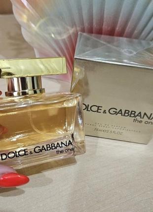 Dolce&gabbana the one 75 ml