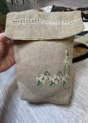 Сумка в ентнічному стилі з вишивкою вінтаж4 фото