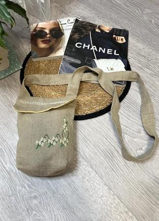 Сумка в ентнічному стилі з вишивкою вінтаж