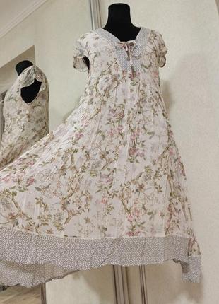 Ніжна квіткова сукня плаття дорогого бренду nile як odd molly sezane етно бохо2 фото