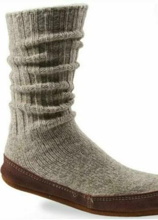Sliper sock acorn outdoor шкарпетки тапочки гетри кемпінгові туристичні8 фото