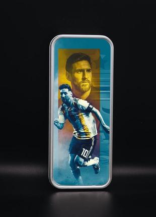 Металевий пенал ліонель мессі lionel messi