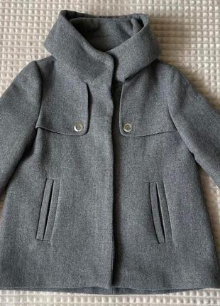 Коротке жіноче пальто zara3 фото