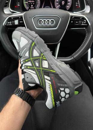 Кросівки asics gel-kahana 8 grey light green2 фото