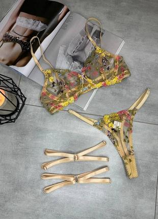 Сексуальний комплект нижньої білизни 18+ | еротична білизна | нижня білизна