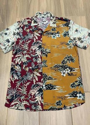 Гавайська сорочка pull&bear resort shirt the original