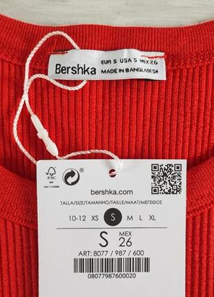 Майка в рубчик bershka7 фото