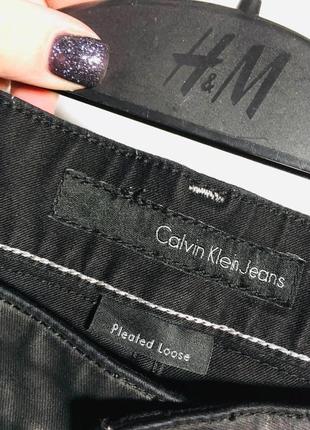 Джинсы с пропиткой под кожу оригинал calvin klein jeans5 фото