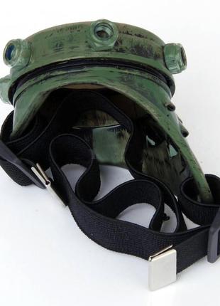 ★ гогглы #монокль #циклоп в стиле стимпанк / паропанк (цвет: милитари)