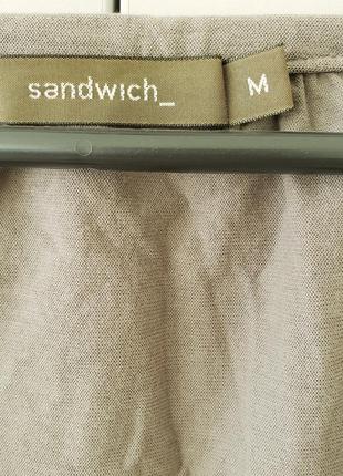 Sandwich m 46 
женская блуза лонгслив оливковый3 фото