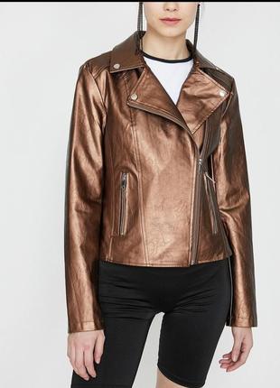 Куртка косуха из искусственной кожи