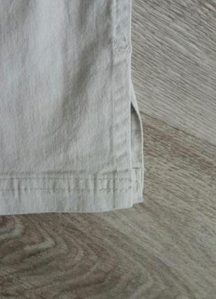 Нюдовые укороченные летние штанишки, брючки, бриджи3 фото