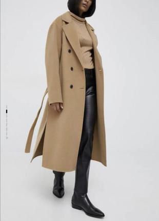 Стильное и изысканное шерстяное пальто Tommy hilfiger
