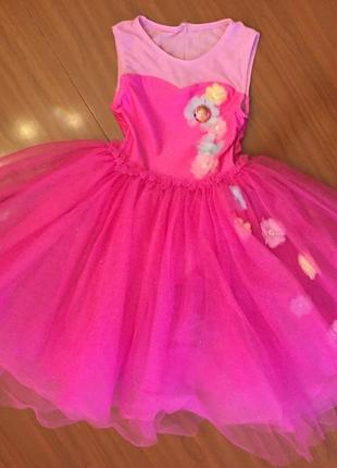 Сукня плаття фенсі disney на дівчинку 5-6 років