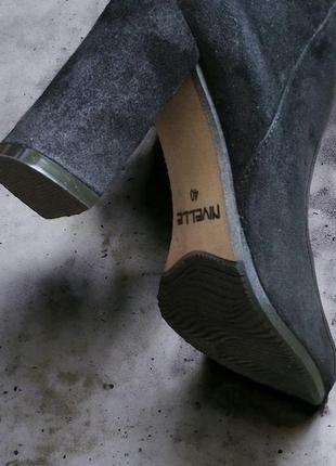 Високі чоботи, натуральна замша, 40 розмір