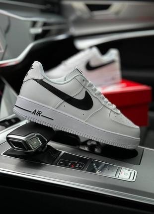 Чоловічі кросівки nike air force 1 ‘07 low black white