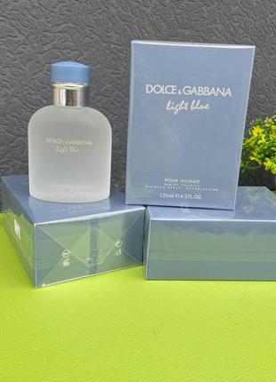 Чоловічі парфуми dolce & gabbana light blue pour homme з нідерландів обєм 125ml.