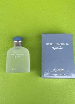 Чоловічі парфуми dolce & gabbana light blue pour homme з нідерландів обєм 125ml.2 фото