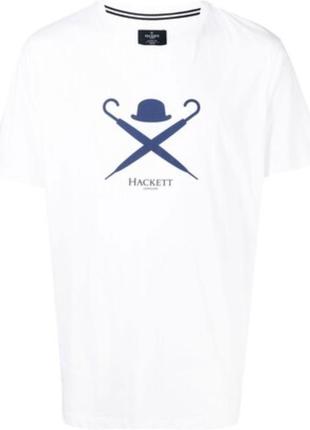 Біла футболка hackett

. хакетт
белая футболка с большим логотипом1 фото