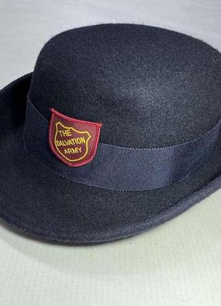 Шляпа the salvation army, olney, england, 100% шерсть, 53-55 р, новая!