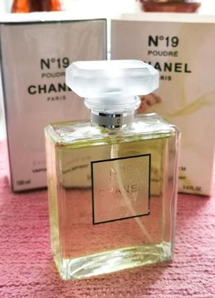 Chanel number 19, пудровый зелёный аромат4 фото
