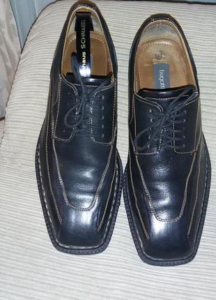 Шкіряні туфлі bugatti sport crispino 41-42 розмір (27,5 см)