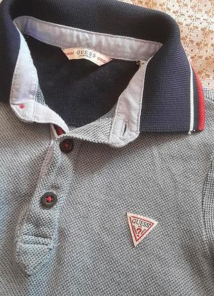 Стильне поло футболка на хлопчика 2 роки guess