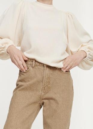 Блуза блузка бохо з широкими рукавами samsøe samsoe у стилі cos arket zara