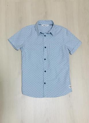 Фирменная рубашка оверсайз