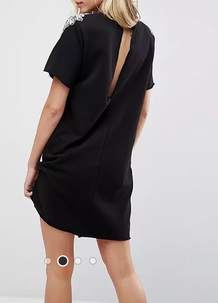 Asos design, сукня зі стильно оздобленням на плечах2 фото
