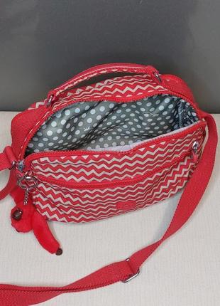 Женская сумка через плечо kipling yelinda k15338a90 chevron red pr6 фото
