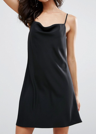 Платье комбинации, dress black, asos