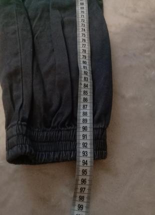 Джогери штани карго з кишенями по боках на манжетах6 фото