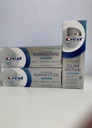 Глибоке очищення та здорові ясна зубною пастою crest pro-health advanced gum restore deep clean 104g1 фото
