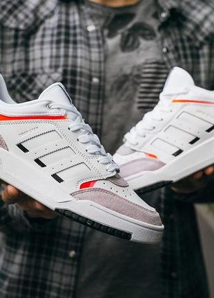 Adidas adidas drop step “white\grey\orange” мужские кроссовки адидас белые 41-443 фото