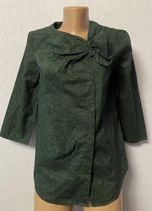 Ассиметричная блузка свободного силуэта2 фото
