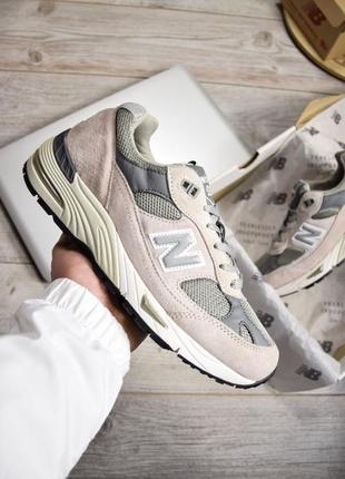 Демисезон new balance 991 gray