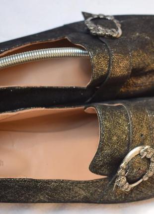 Шикарные кожаные туфли мокасины лоферы sambapah португалия р.40 27 см5 фото