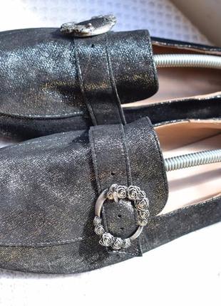 Шикарные кожаные туфли мокасины лоферы sambapah португалия р.40 27 см9 фото