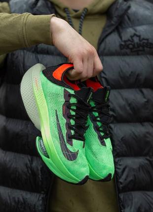 Чоловічі кросівки nike air zoom alphafly green найк зеленого кольору