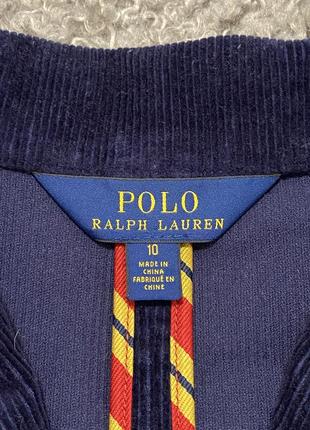 Піджак жіночий стретчевий вельветовий оригінал жакет від polo ralph lauren3 фото