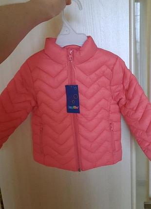 Курточка весна/осень на девочку (86)12-18 мес.
