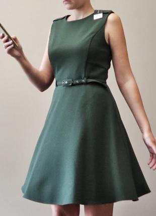 Новое мини платье с трендовым поясом