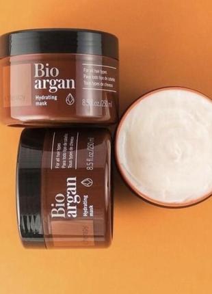 Маска для волосся lakme k.therapy bio argan hydrating mask з аргановою олією, 250 мл