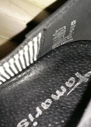 Tamaris- нові шкіряні демісезонні туфлі 40 розмір6 фото