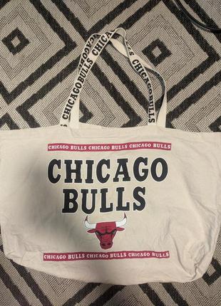 Сумка шопер chicago bulls1 фото