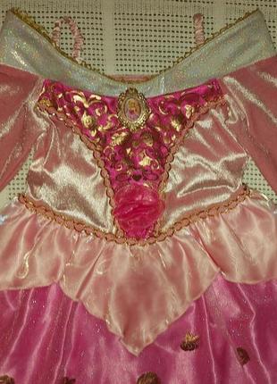Костюм сукня принцеса аврора на 3-4роки3 фото