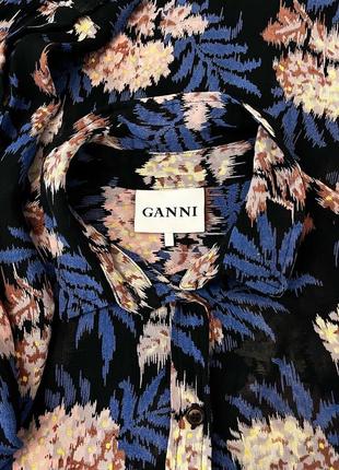 Блуза з віскози у квітковий принт7 фото