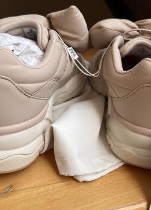 Zara кеды кроссовки с бантиком размер 39 бант пудра мягкие 25 см9 фото