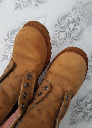 Шикарні отеплені якісні шкіряні черевики adventure 383 фото